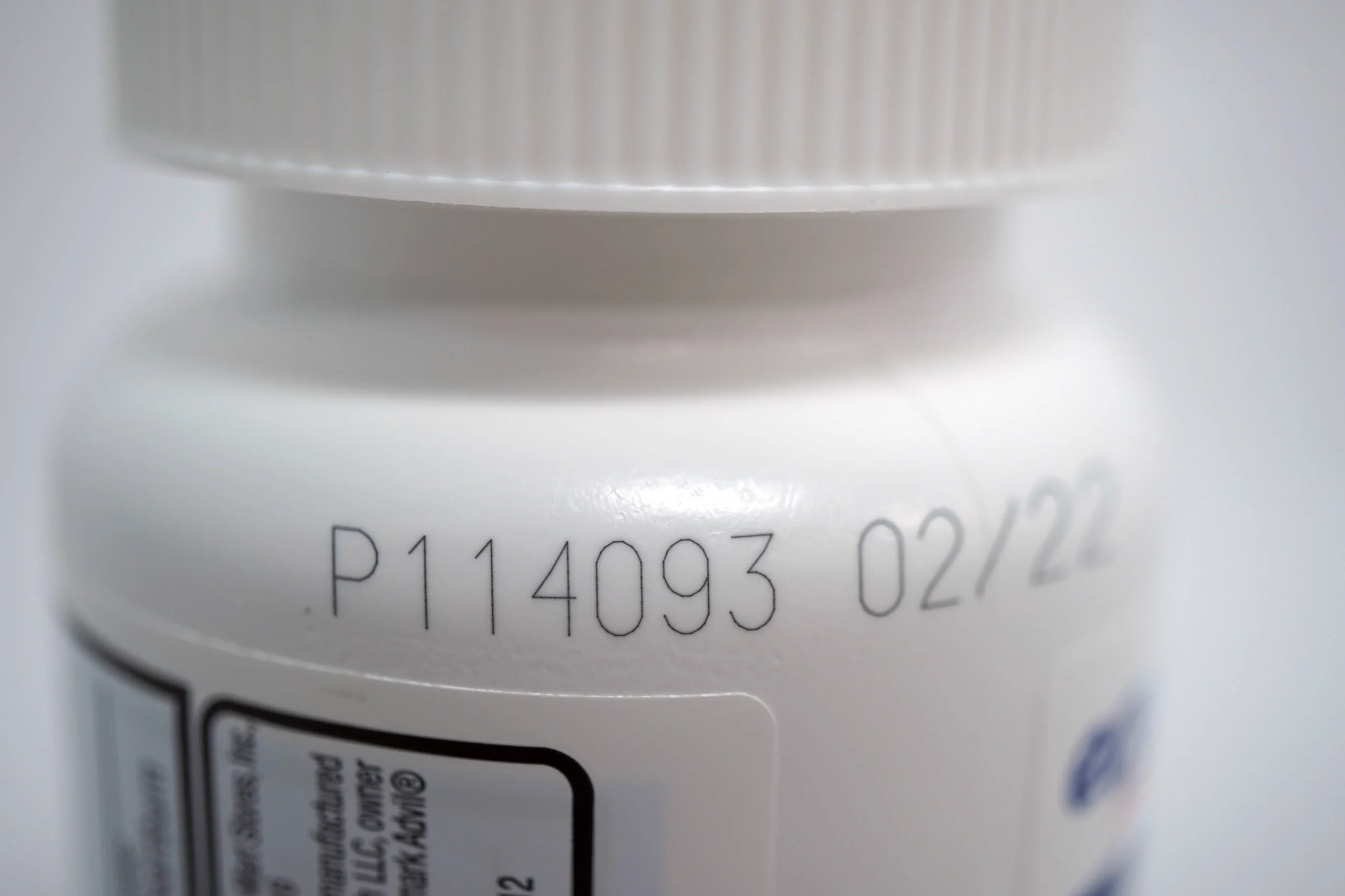 Identificare pe recipient farmaceutic