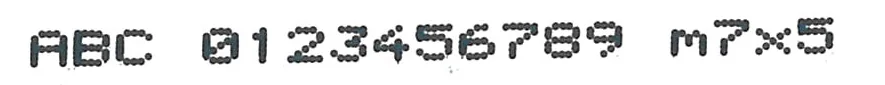 Font M7x5